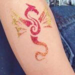 Glitter tat 11